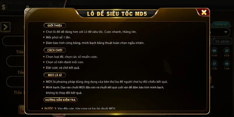 Quy tắc chơi lô đề siêu tốc Hit Club